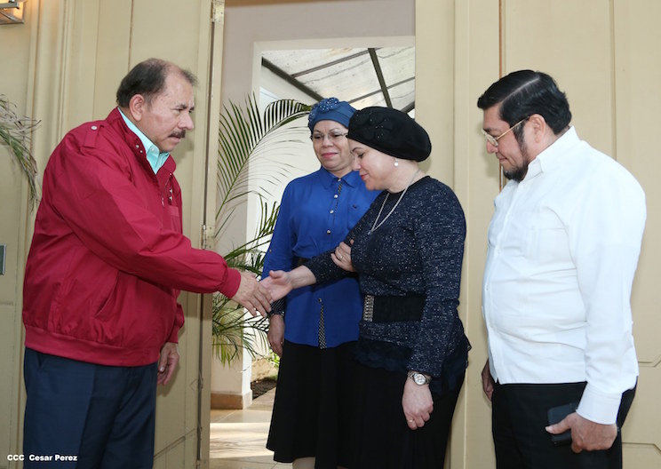 Presidente Daniel se reúne con rabino Yechiel Zayde